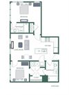 Portland Floorplan Portland Floorplan at 2100 Acklen Flats, Nashville